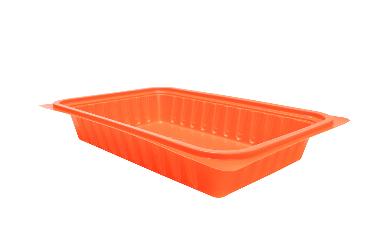 BOPS盖黑色方形一格快餐盒